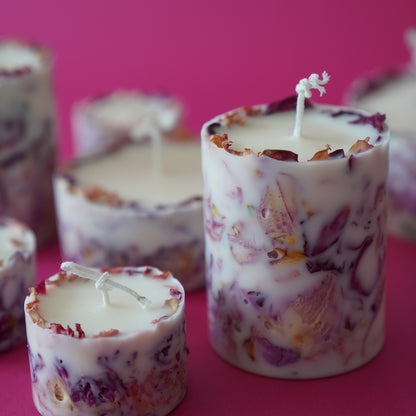 KOTT Botanical Candle | Petal | Rosy Dawn