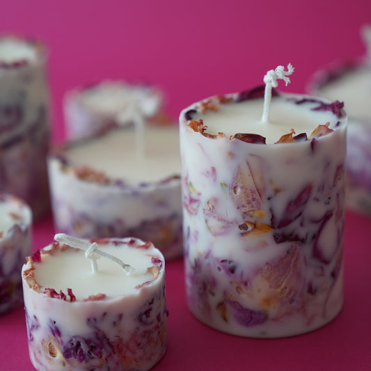 KOTT Botanical Candle | Petal | Rosy Dawn